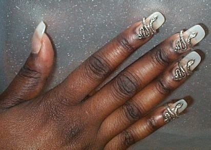 Examples Of Nail Armor The Nail Trend That Ll Definitely Poke An