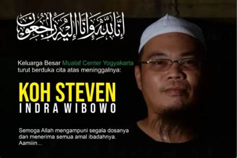 Koh Steven Meninggal Karena Apa Ini Penyakit Yang Diduga Diderita