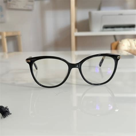 eyebuydirect | Accessories | Eyebuydirect Blue Light Glasses Black Gold Frame | Poshmark