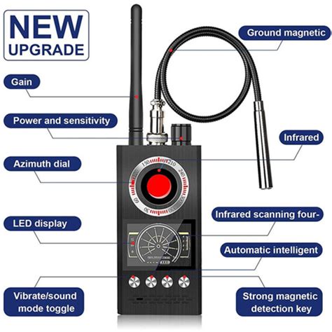 K68 Gps Tracker Finder Spy Bug Auto Ai Wireless Rf Signal Detector