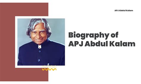 APJ Abdul Kalam Biography in English, His Books, Awards and Death