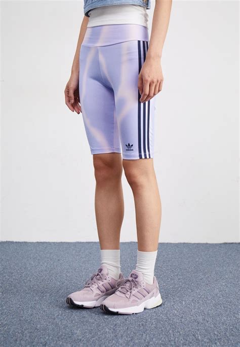 Adidas Originals Watermark Bike Leggings Pantaloni Violet Tone