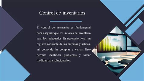 Administración de inventarios y Cuentas por Cobrar PPT