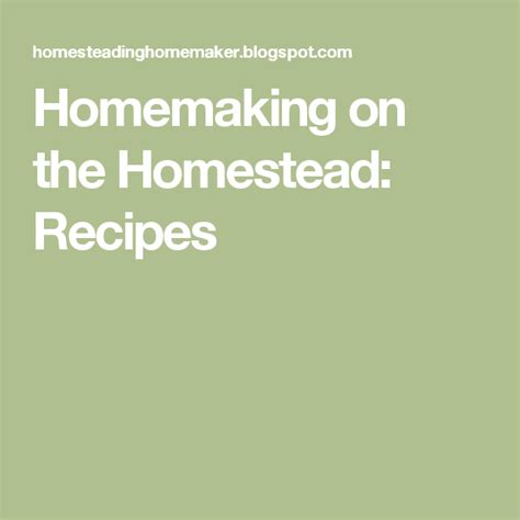 Homemaking On The Homestead Recipes Sausage Soup Canning Cabbage