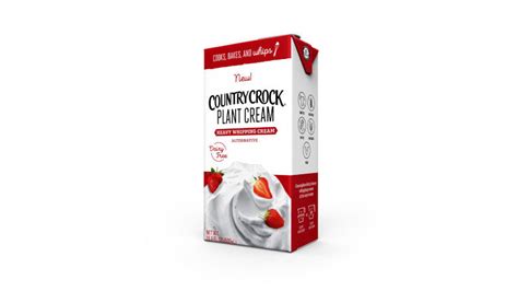 Country Crock Releases Plant Based Alternative To Heavy Whipping Cream