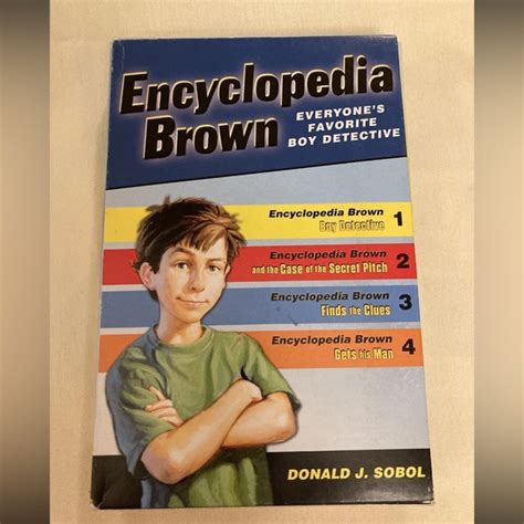 Other Encyclopedia Brown Box Set Books Set Of 4 Poshmark