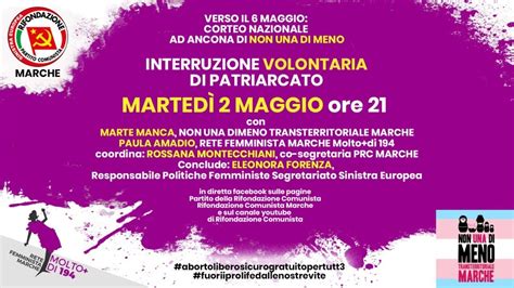 Verso Il Maggio Corteo Nazionale Ad Ancona Di Non Una Di Meno Youtube