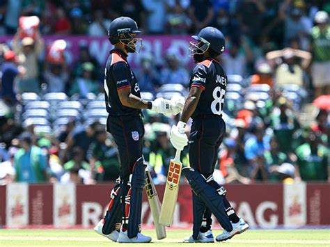 T20 Wc Us Clinch Historic Super Over Victory Against Pakistan In