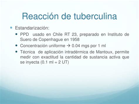 Ppt Tuberculosis Ppd Y Quimioprofilaxis Powerpoint Presentation