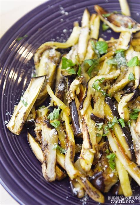 Garlic Roasted Eggplant • Sprinkle Some Fun