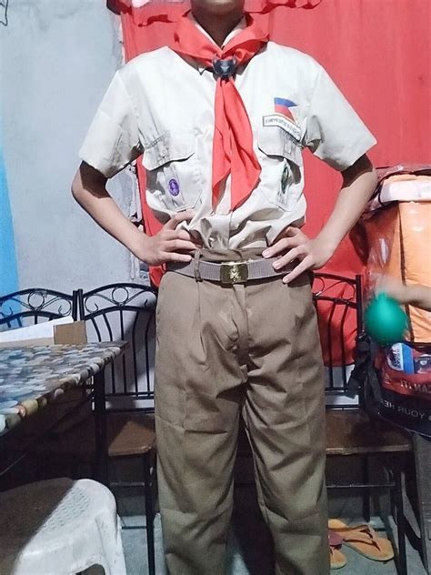 Boy Scout Uniform Senior High School Mens Fashion Tops And Sets