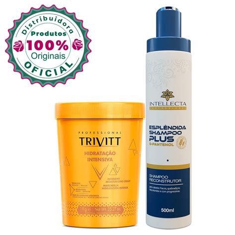 Hidrata O Intensiva Kg Trivitt Shampoo Intellecta Ml Shopee Brasil