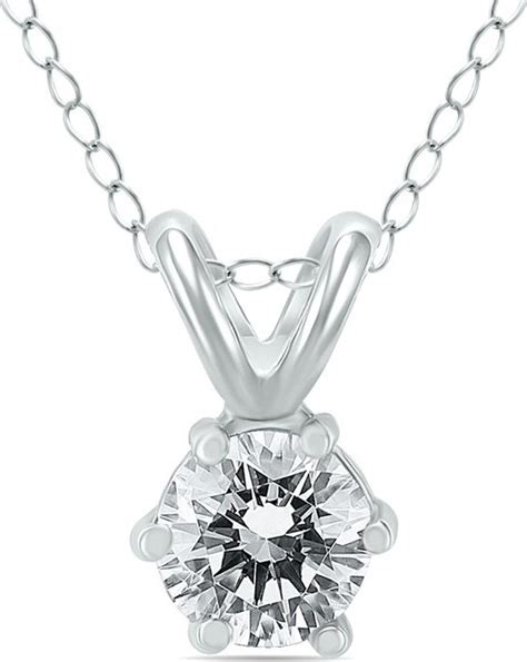 Diamond Select Cuts 14K 0 46 Ct Tw Diamond Necklace ShopStyle