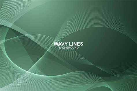 Premium Vector Abstract Wavy Lines Background In Vector Design