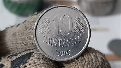 VOCÊ ENCONTROU ESSA MOEDA ESSE DEFEITO 10 CENTAVOS ANO 1997 OLHA O