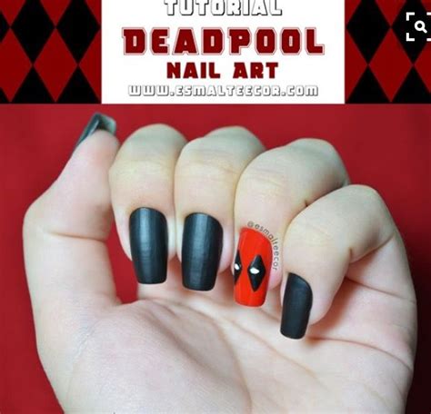 Pin by Michelle Adam on NAILS | Marvel nails, Wolverine nails ...