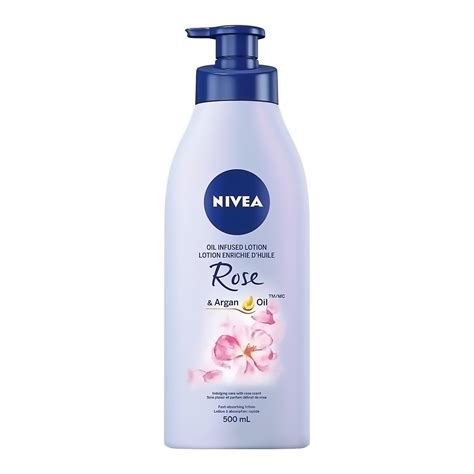 Nivea Oil Infused Lotion Rose And Argan Oil 500 Ml White Cross E Store