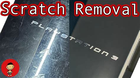 How To Remove Scratches From Glossy Plastic Sony Ps Case Restoration