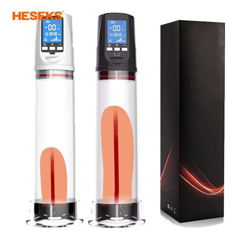 Led Penis Enlarger Pump Powerful Usb Automatic Rechargeable Penis Pump