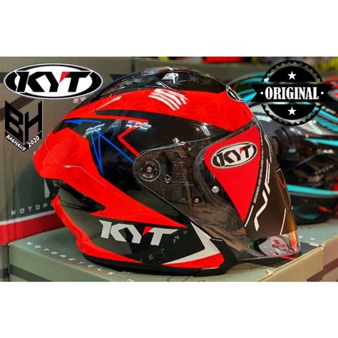 Kyt Nfj Helmet Helmet Kyt Nfj Augusto Fernandez Open Face Shopee