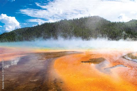 grand prismatic spring Stock Photo | Adobe Stock