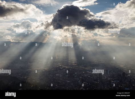 View of Bogota, Monserrate, Bogota, Colombia, America Stock Photo - Alamy