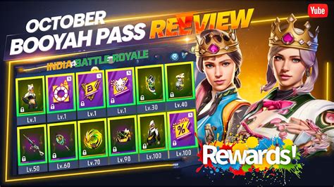 October Booyah Pass 2024 Next Booyah Pass Free Fire October Month