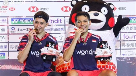 Hasil Final Kumamoto Master Japan Bawa Fajar Alfian Rian Ardianto