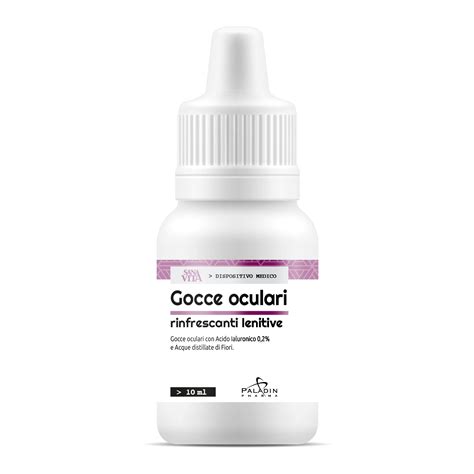 Sanavita Gocce Oculari Lenitive Rinfrescanti 10ml Top Farmacia