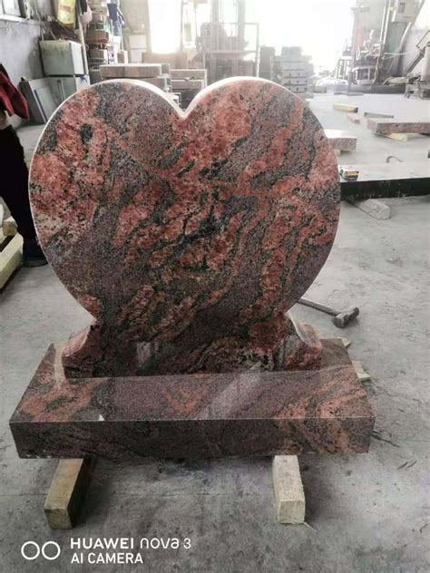 Red Granite Tombstone Monument Headstone Gravestone Memorials China