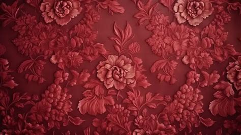 Elegant Floral Decor On A Luxurious Vintage Background Victorian