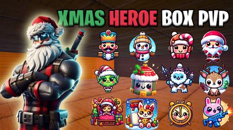 🎅xmas Hero Box Pvp🎁 3426 4002 8629 By Otory Fortnite Creative Map