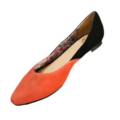 Leather Plain Ladies Casual Flat Belly Size 7 At Rs 700pair In