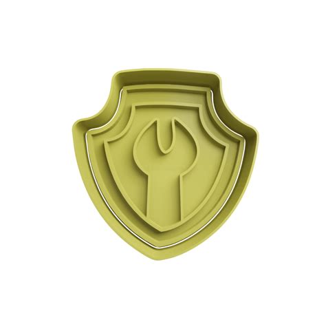 Rubble Insignia Cortador De Galletas Stl Cortador De Galletas Stl