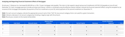 Solved Analyzing And Reporting Financial Statement Effects Chegg