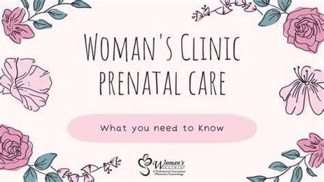 Pregnancy Guide And Prenatal Care Womans Clinic Pa