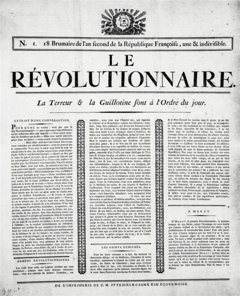 Le Révolutionnaire Retronews Le Site De Presse De La Bnf