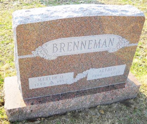 Merlin Oscar Brenneman 1898 1952 Memorial Find A Grave