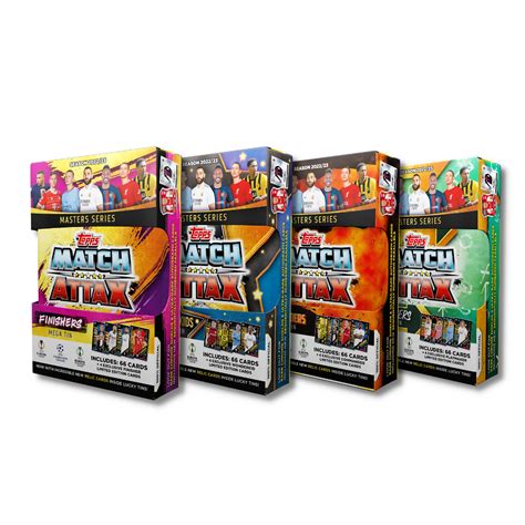 2022 23 TOPPS MATCH ATTAX UEFA CHAMPIONS LEAGUE CARDS MEGA TIN