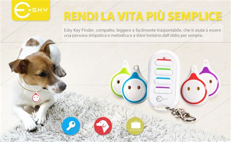 Esky Localizzatore Per Chiavi Trovachiavi Trova Oggetti Wireless