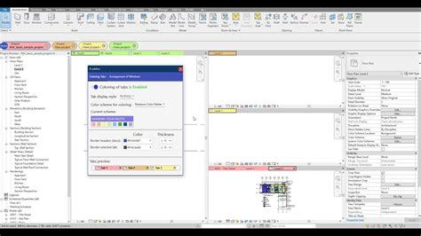 Autodesk Revit Add On Colorize Tabs Youtube