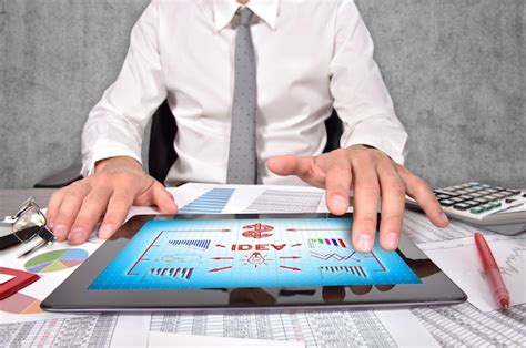 premium photo tablet  idea concept