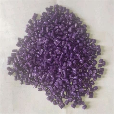 Purple Reprocessed Pp Granules For Engineering Plastics G Cm