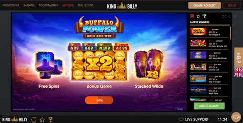 King Billy Casino Review (2024) – Get a $2500 Sign Up Bonus!