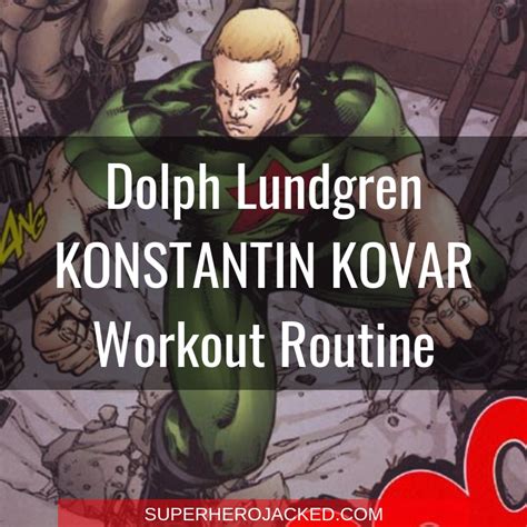 Dolph Lundgren Workout Routine and Diet Plan: Train like Ivan Drago