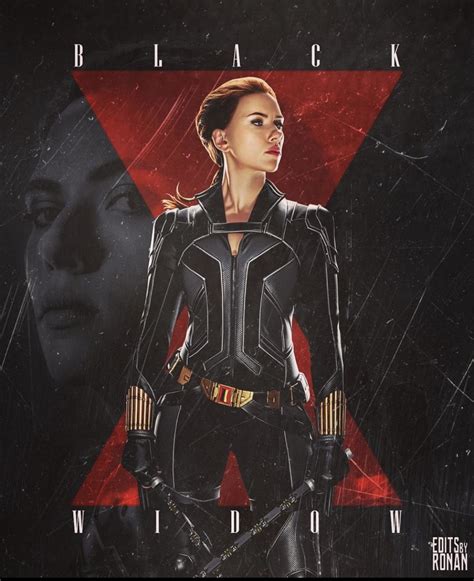 Black Widow Marvel Movie Poster