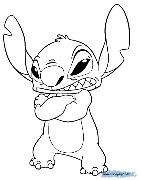 Dibujos Bonitos Para Colorear De Stitch Hemos Preparado Una Selecci N