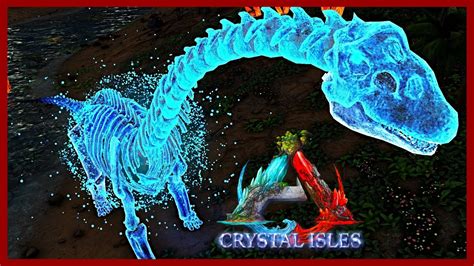 Liquefied Bronto Taming Mass Dino Storage Area Crystal Isles Map Ep