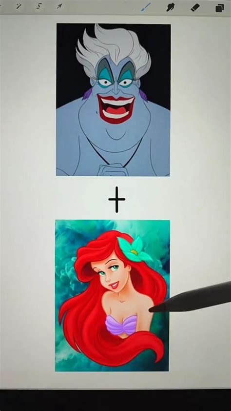 Disney Transformation 💥 | Disney princess art, Disney princess fan art ...