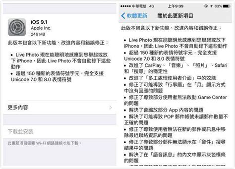 流暢度穩定度大升 Ios 91來了 科技 中時新聞網